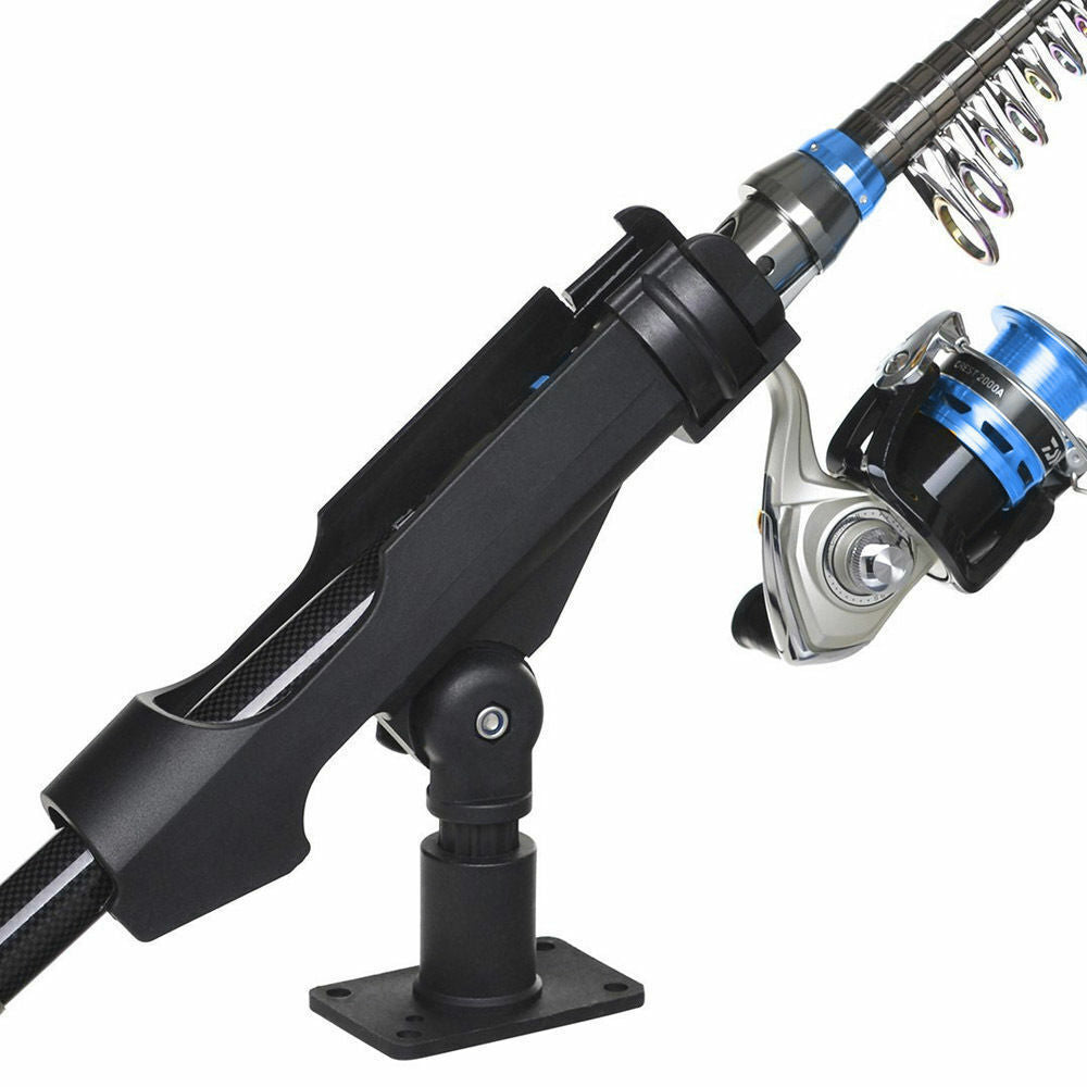Adjustable Boat Fishing Rod Holder Set - 4 Pack for Kayaks & Boats