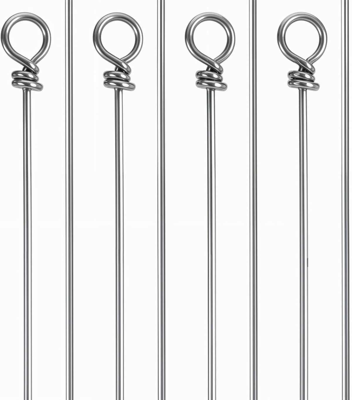 Stainless Steel Fishing Wire Spinner Kit for Custom Lures - 100 Pieces