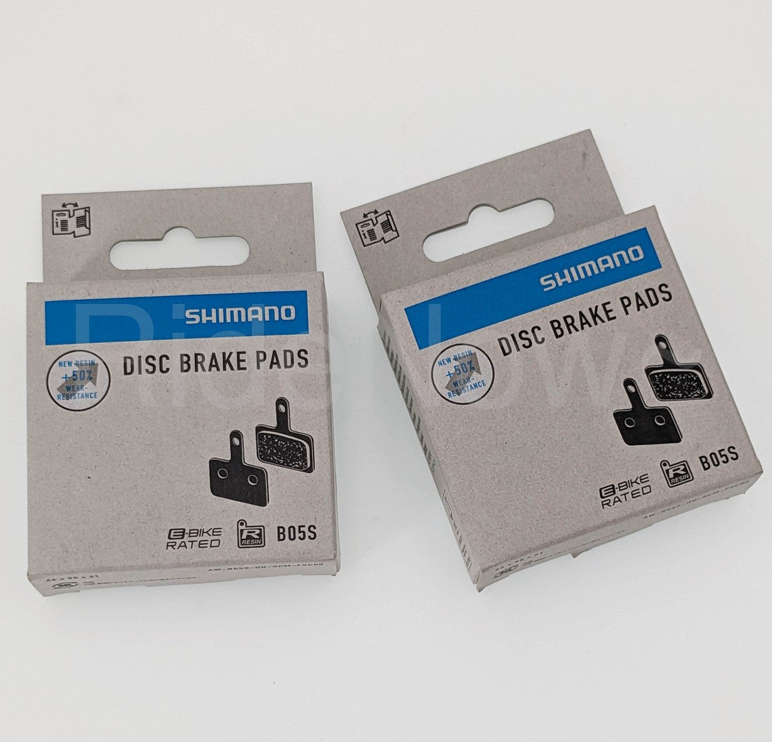 Shimano B05S RX Resin Disc Brake Pads for MTB, Altus, Acera, MT200, MT400