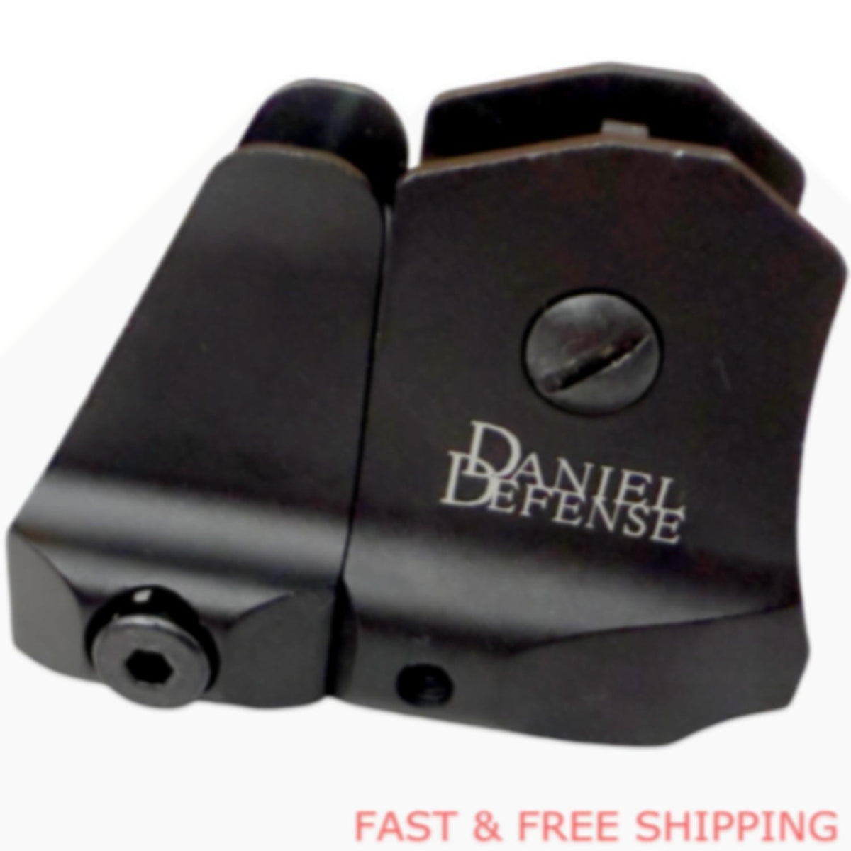 Tactical Low Profile Metal Sights Set for D & D Firearms - Front & Rear