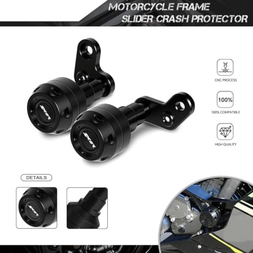 Motorcycle Frame Sliders Crash Protector for Kawasaki ZX-6R 2024-2026