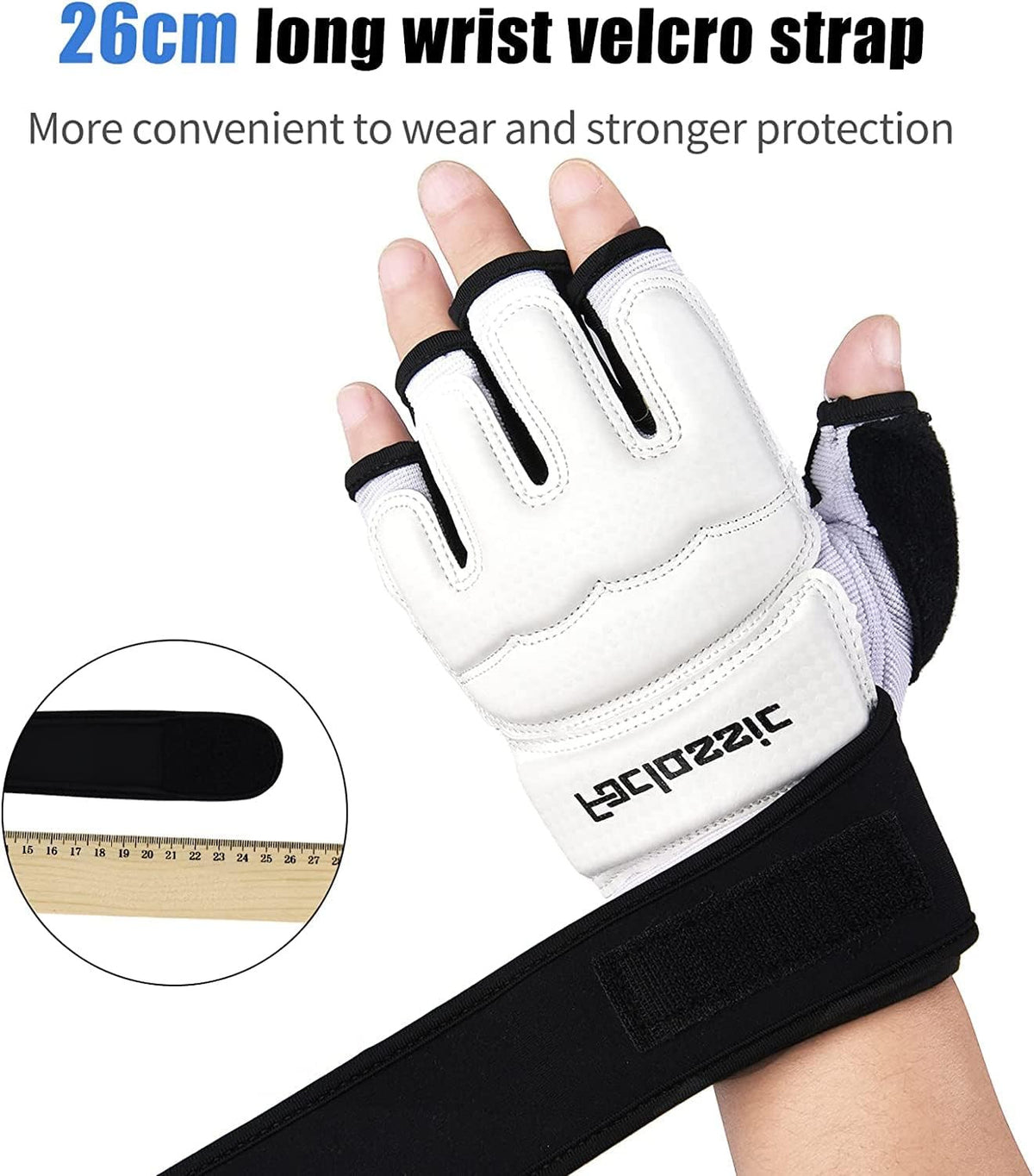 Kickboxing Sparring Gloves MMA Boxing Gloves for Men Women Kids - Breathable & Adjustable