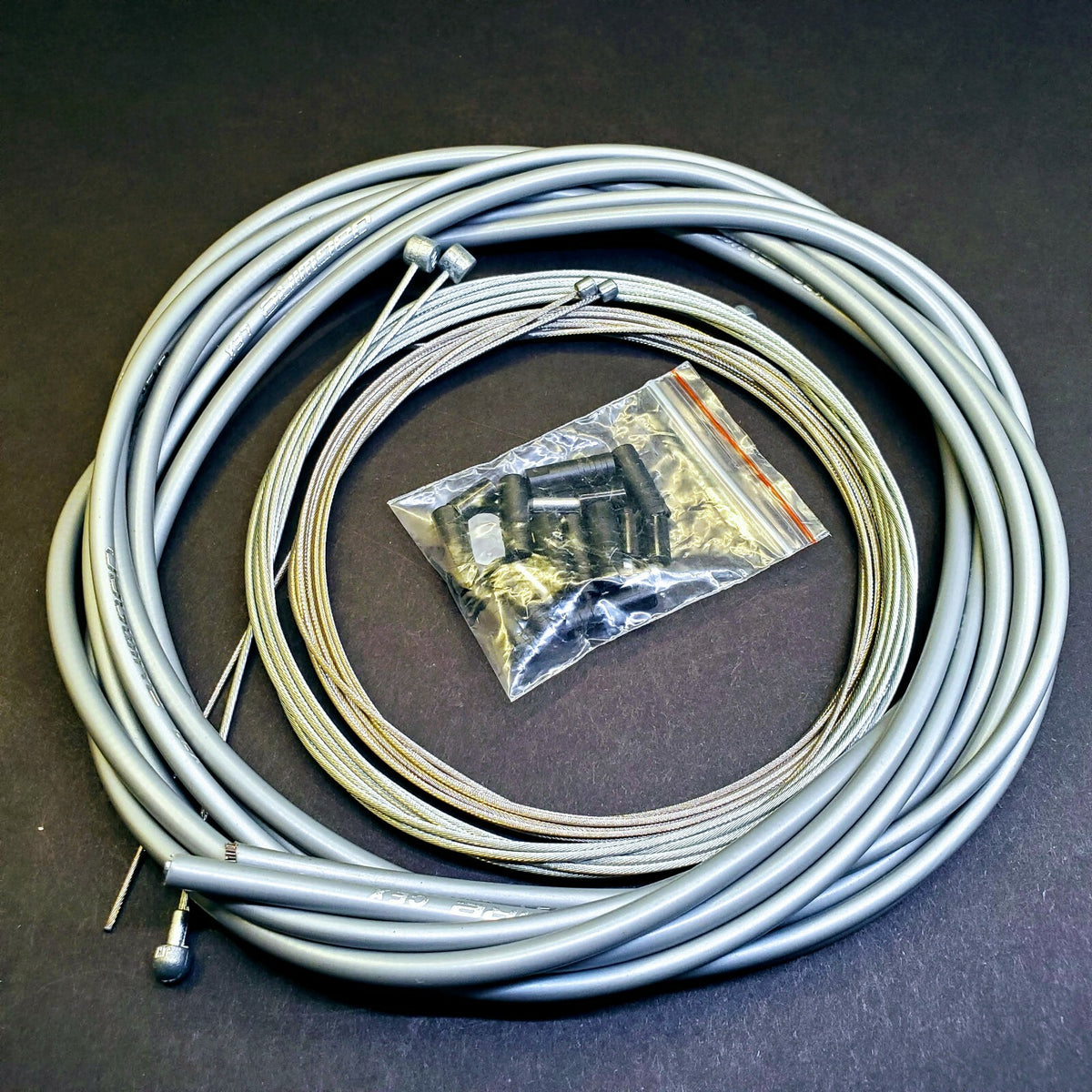 Complete Bicycle Brake and Gear Cable Kit for Road and MTB Bikes