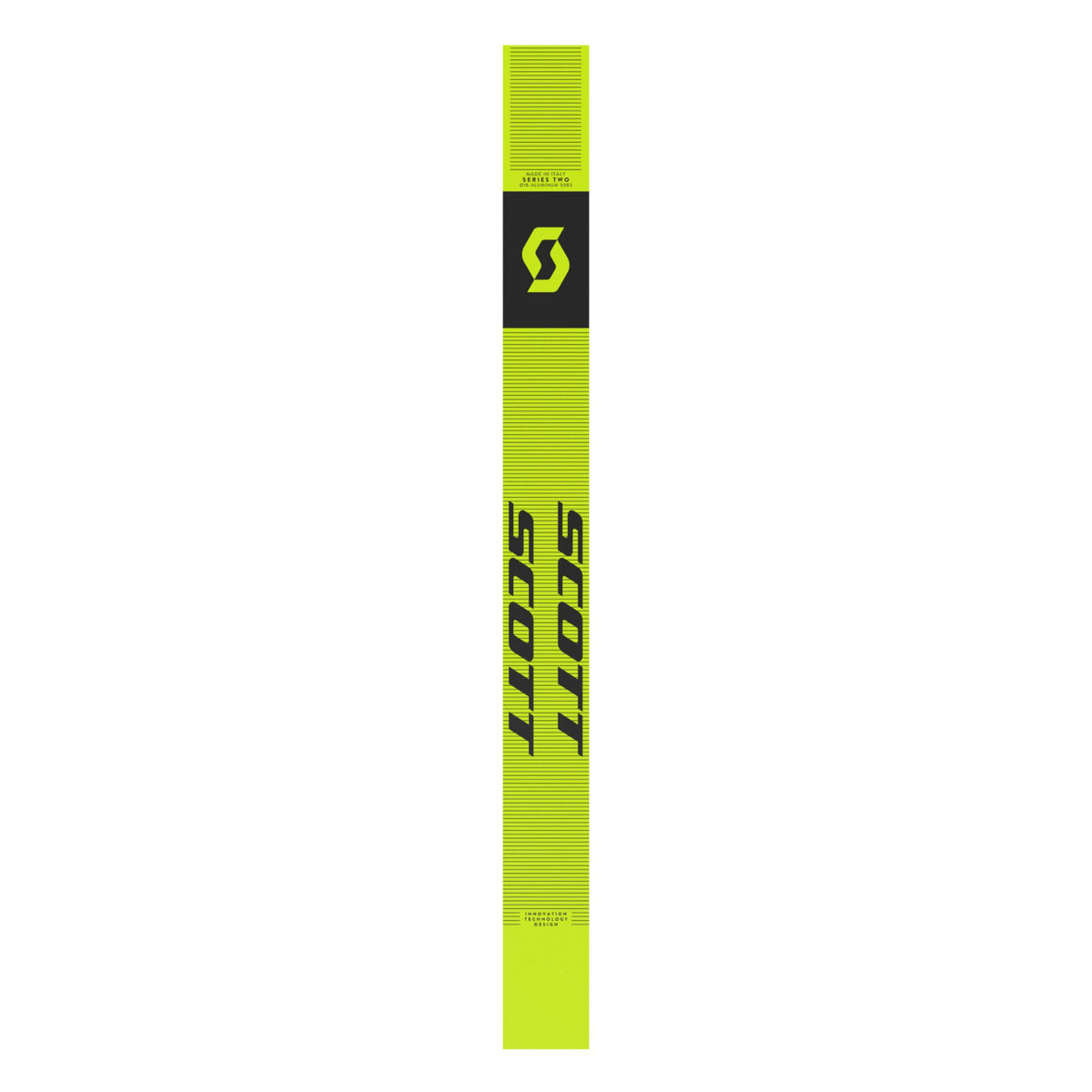 Alpine Ski Poles Neon Yellow 44-52 Inch Lightweight Aluminum Skiing Equipment