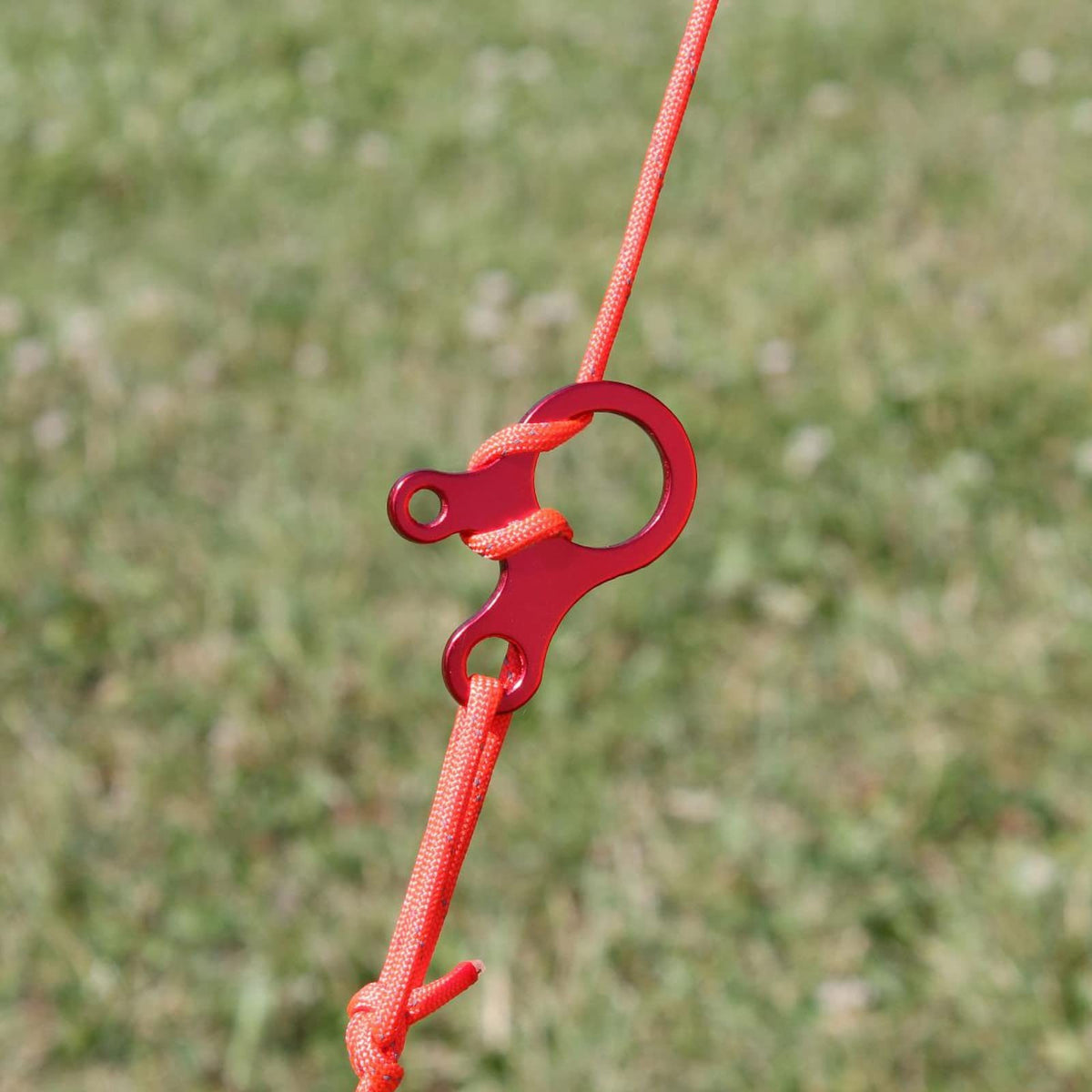 Tent Guyline Cord Adjuster Rope Tensioner Paracord Tightener Loop - 12 Pack