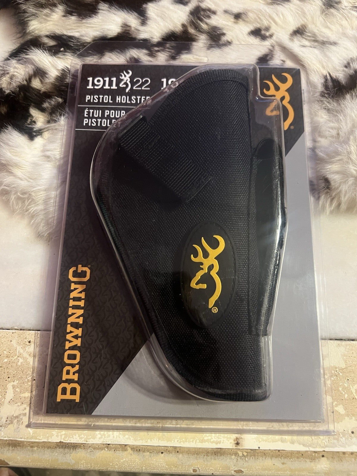 Nylon Gun Magazine Holster for 1911-22 and 1911-380 - Right/Left Hand, Black