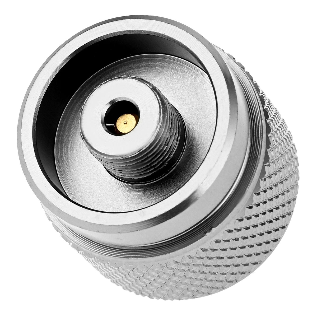 Camping Stove Gas Refill Adapter Set for Propane Isobutane Butane Valve Conversion