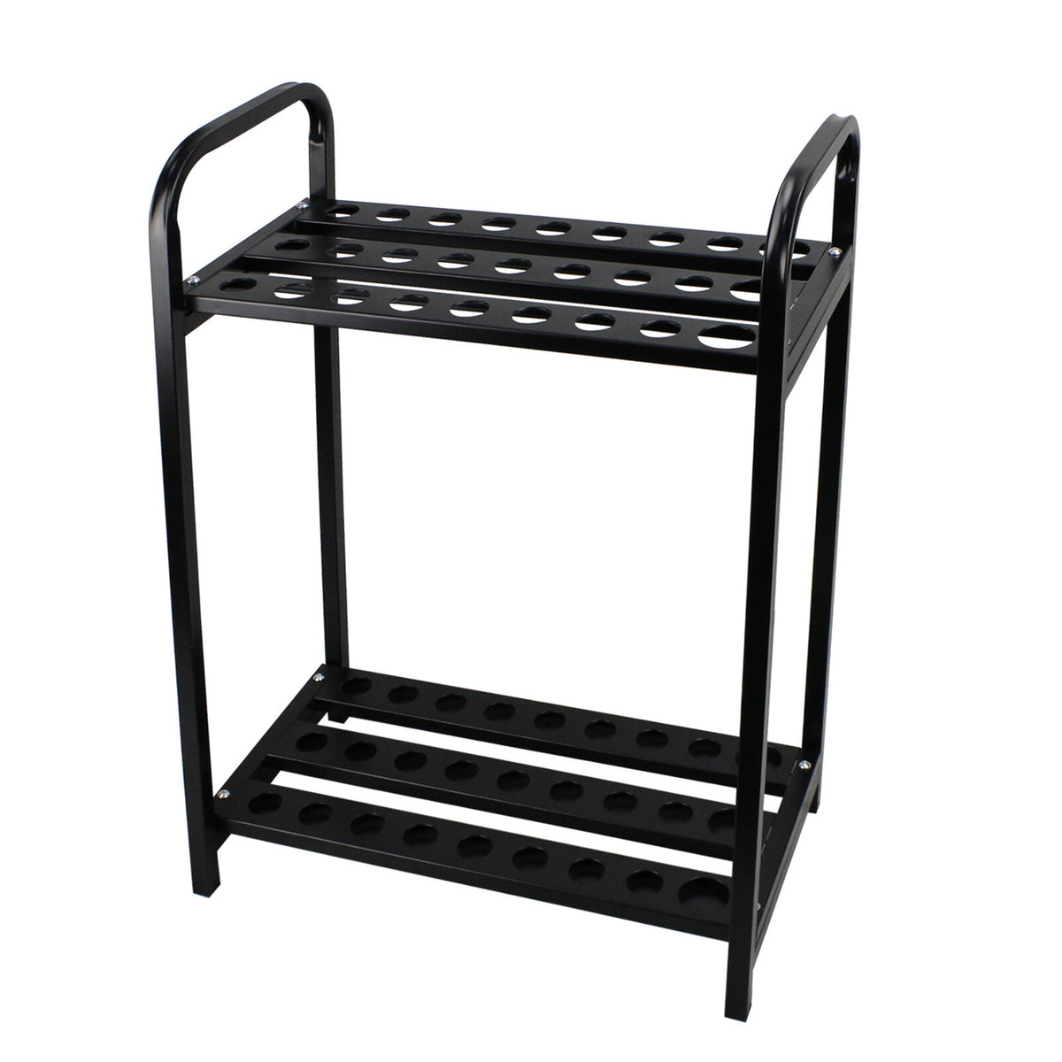 Golf Club Display Rack Organizer for 27 Clubs Steel Stand Storage