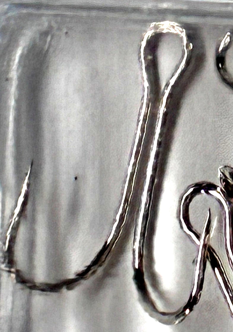 Double Fishing Hooks Size 6 Nickel 100 Pack - Durable & Sharp Tackle