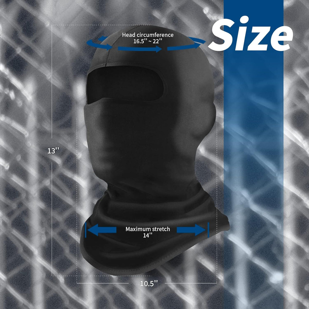 Balaclava Ski Mask for Men and Women Winter Face Covering Windproof & Moisture-Wicking