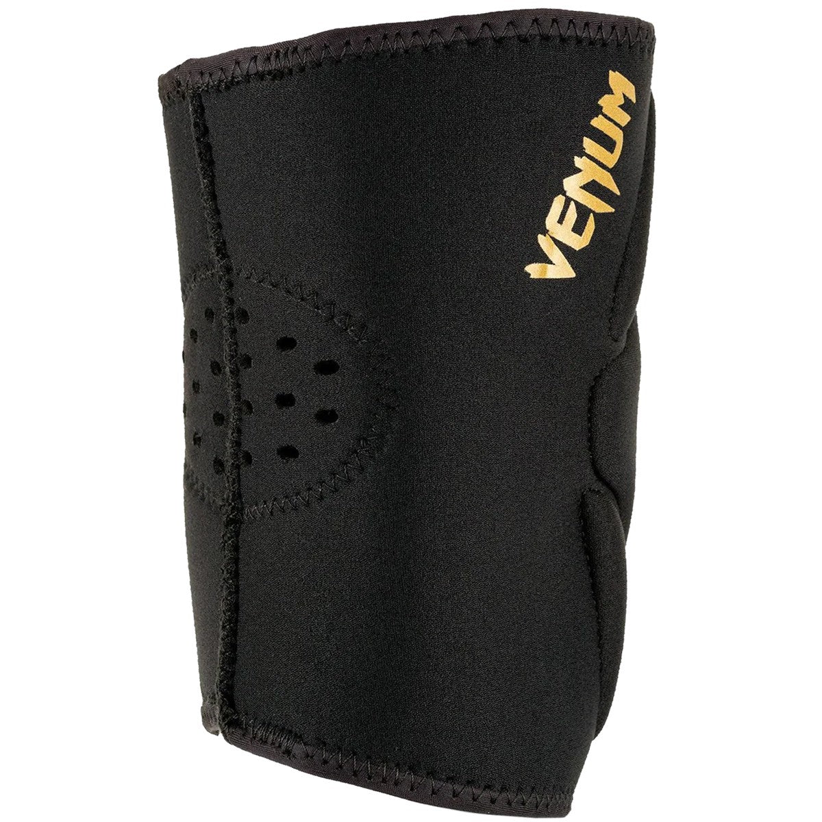 Boxing Gel Knee Pad - Black and Gold Combat Sport Protective Gear