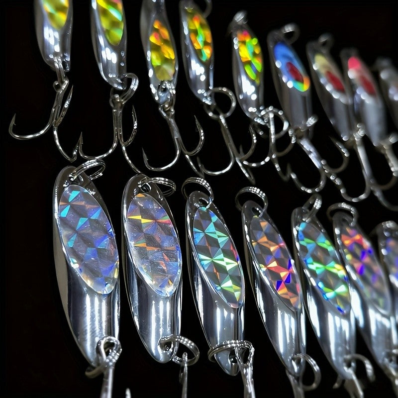 30pcs Metal Fishing Jig Lures for Saltwater & Freshwater Casting Tackle