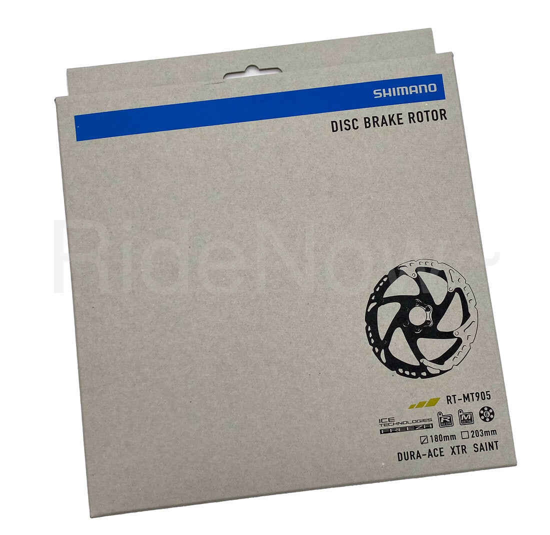 Shimano XTR RT-MT905 180mm 6-Bolt Bike Disc Brake Rotor Ice Tech Freeza