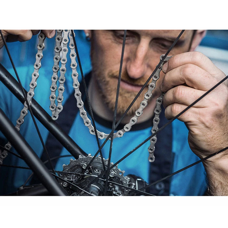 12-Speed Bicycle Chain with Quick Link for MTB & E-Bikes - 126 Links