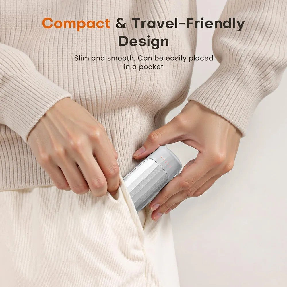 Rechargeable Hand Warmer Set - Portable Rose Gold Hand Warmers for Winter