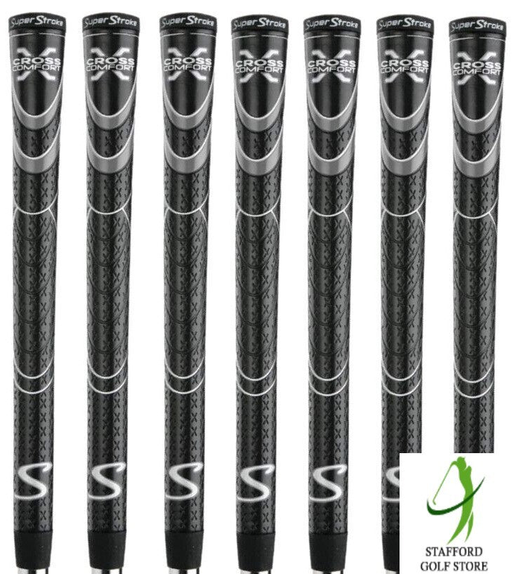 Golf Grip Set - Super Stroke Cross Comfort Undersize, Standard, Midsize & Jumbo
