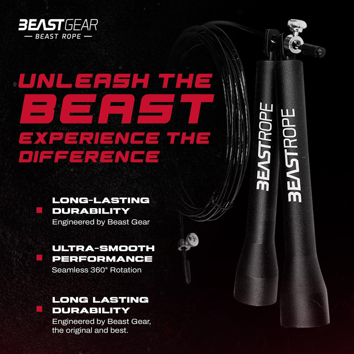 Premium Aluminium Jump Rope for Fitness Boxing MMA and HIIT Workouts