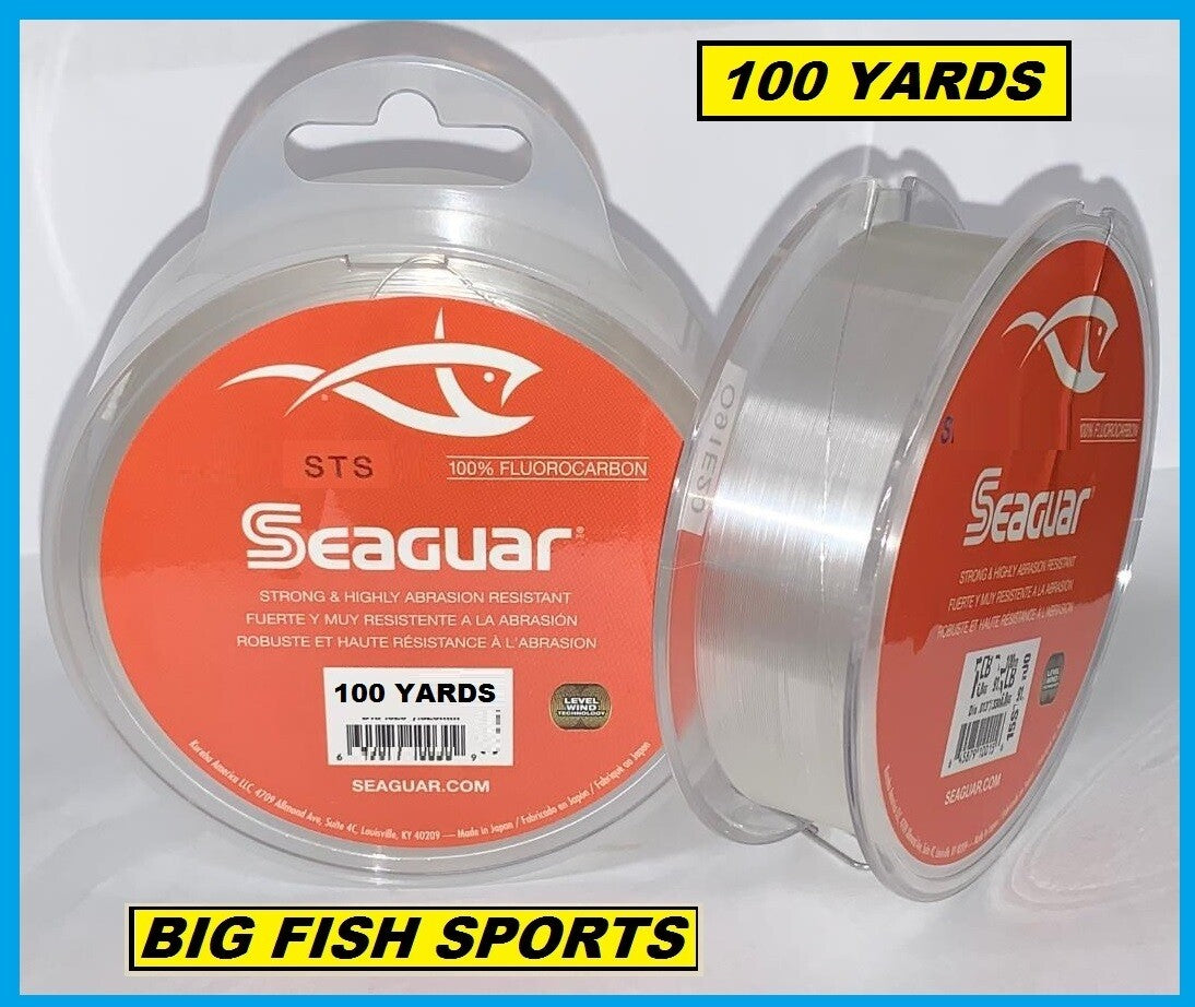 Fluorocarbon Leader for Salmon Trout Steelhead 10lb 100 Yards - Clear