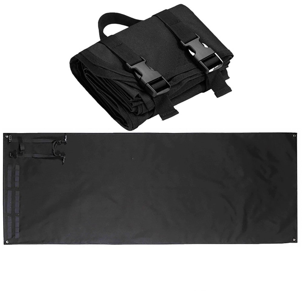 Tactical Prone Shooting Mat XL Non-Slip Roll-Up Range Accessory for Hunting and Training