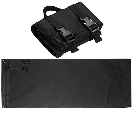 Tactical Prone Shooting Mat XL Non-Slip Roll-Up Range Accessory for Hunting and Training