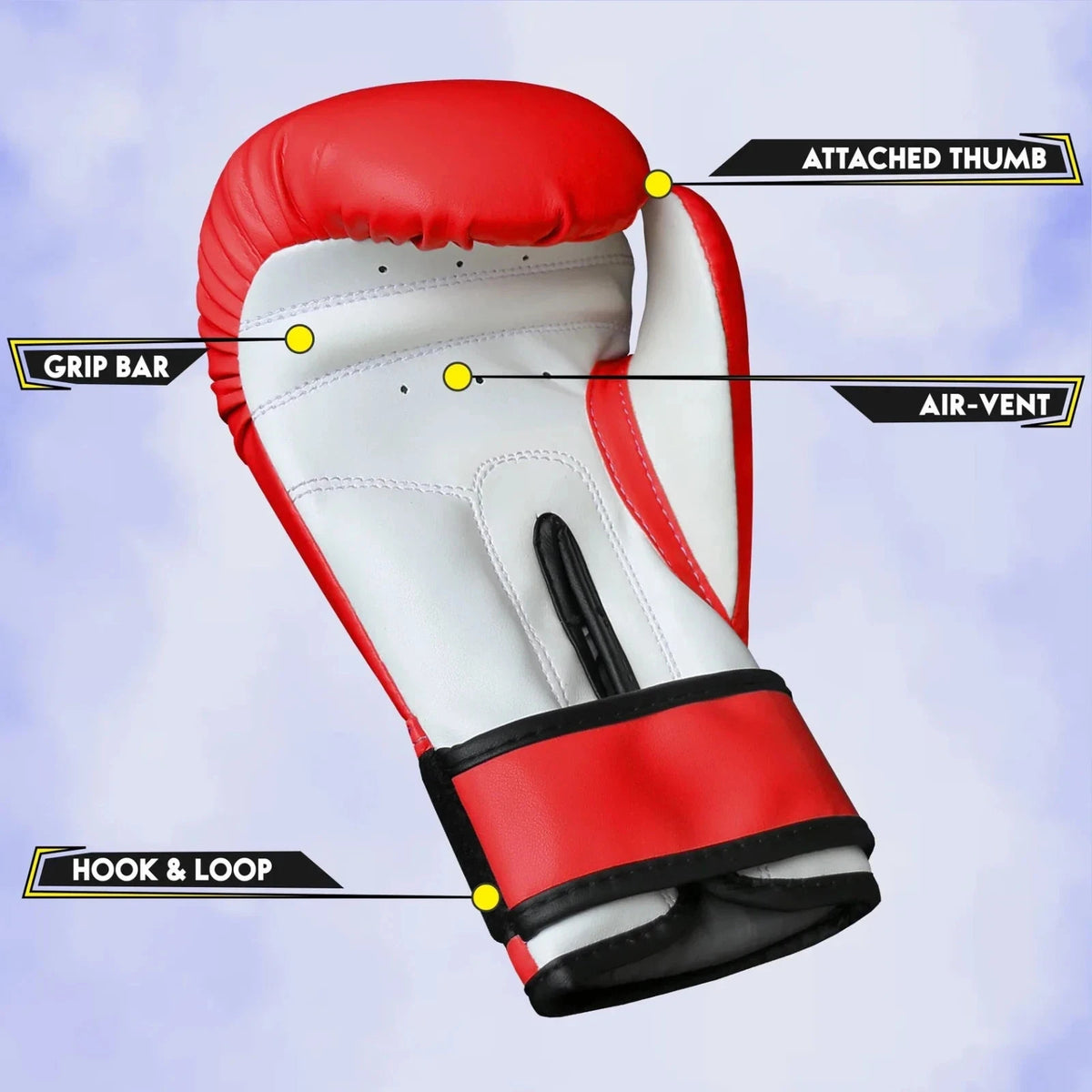 Kids Boxing Gloves 4oz for MMA Sparring Punch Bag Training Youth Safety