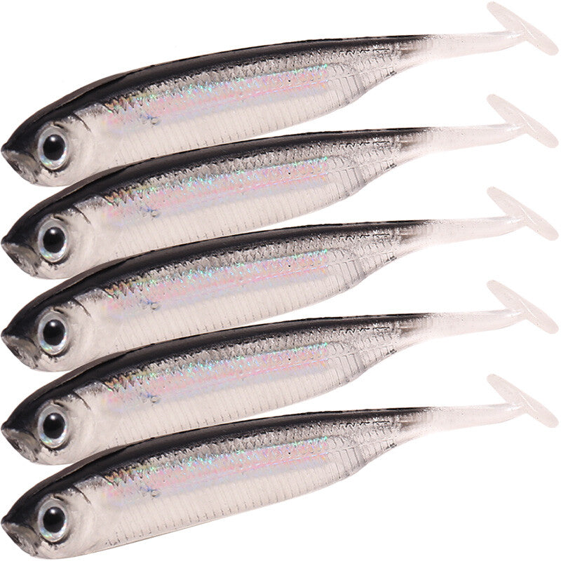 10Pcs Soft Plastic Swimbaits - Lifelike Paddle Tail Fishing Lures
