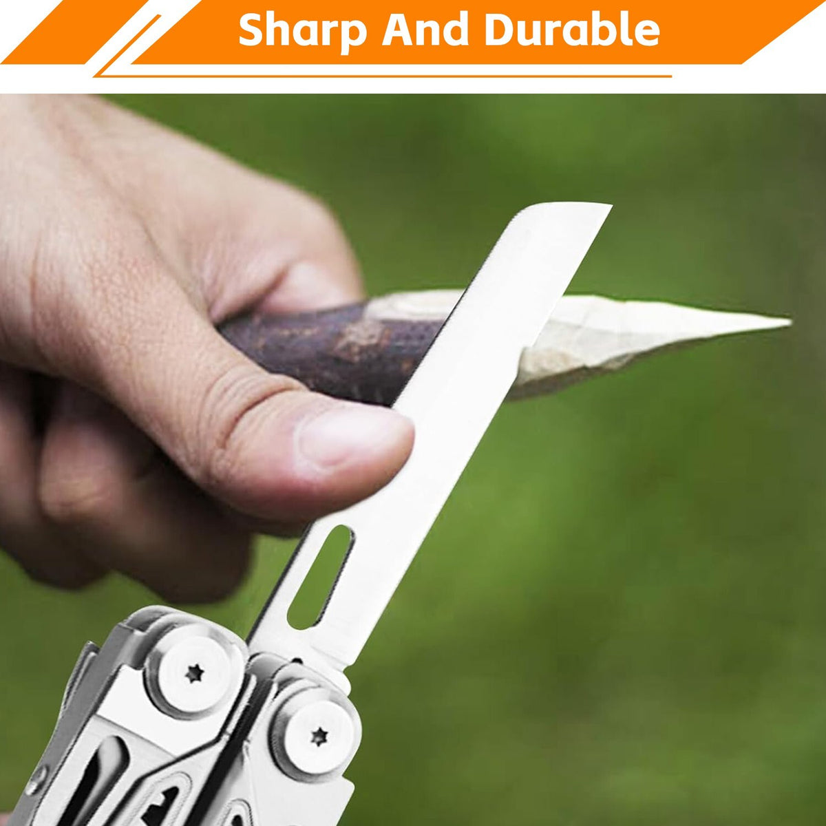 16-in-1 Multi Tool Pliers Folding Knife Saw Screwdriver Scissors Bottle Opener