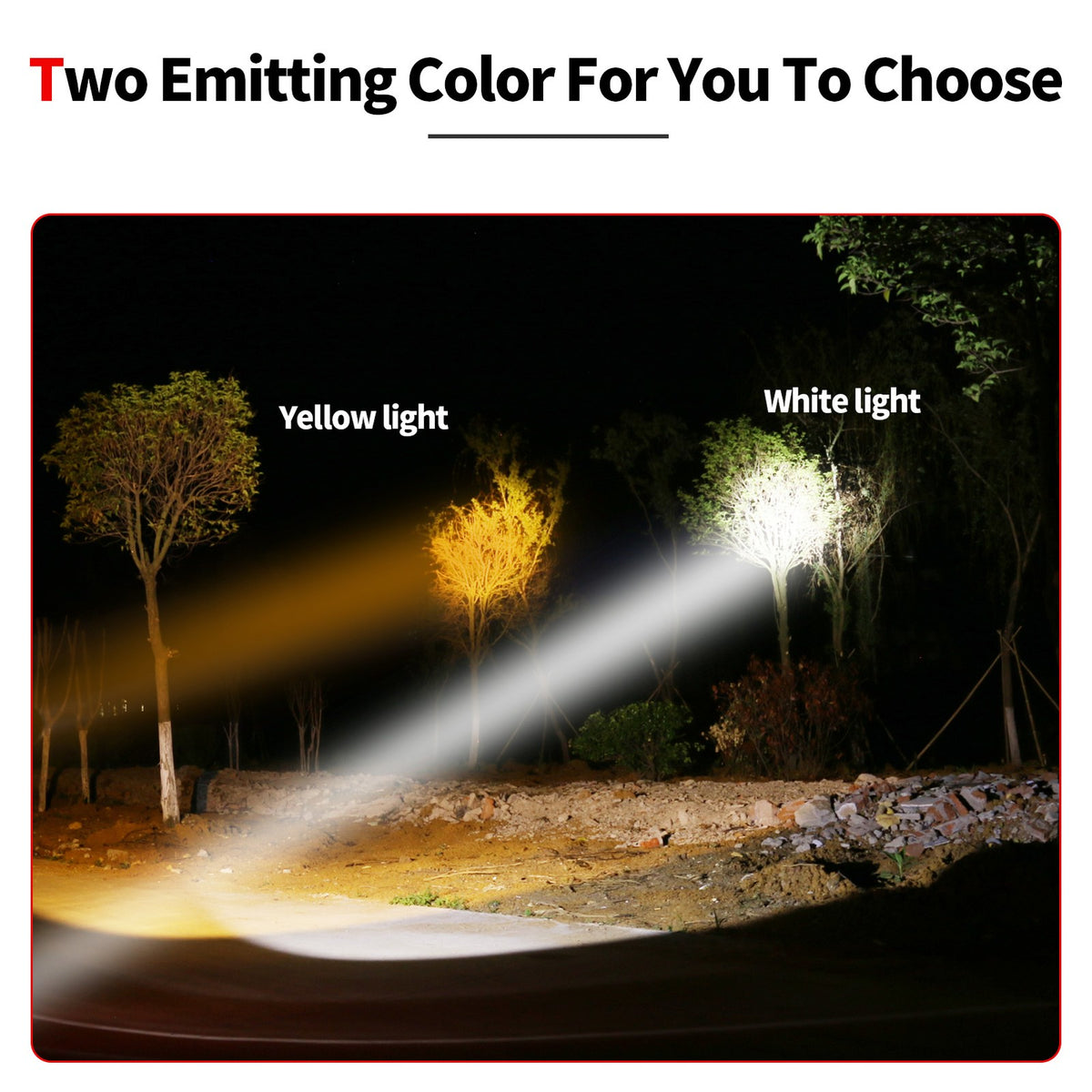 High Power Rechargeable LED Handheld Spotlight with Multiple Light Modes