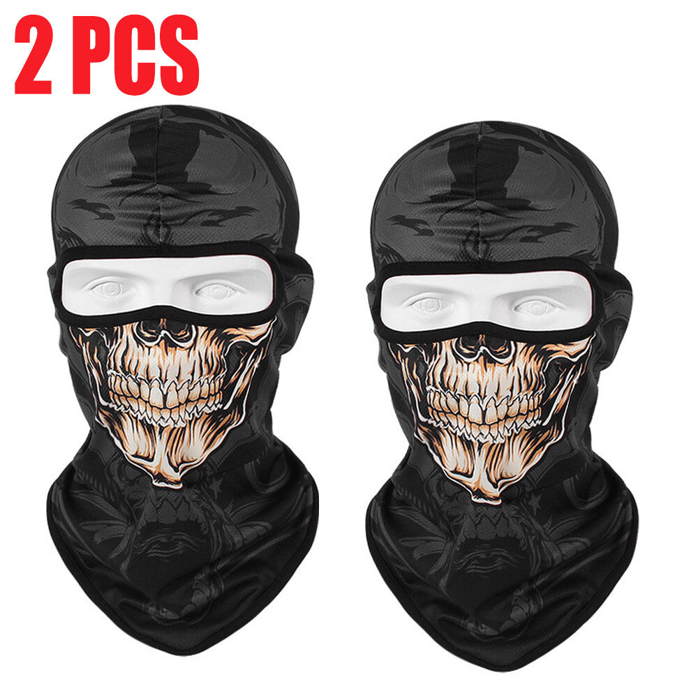 Windproof Tactical Balaclava Face Mask for Outdoor Sports - 2 Pack