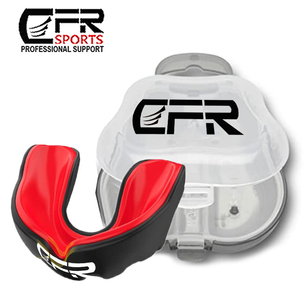 Gel Gum Mouth Guard Shield Case for Teeth Grinding Boxing MMA Sports Protection
