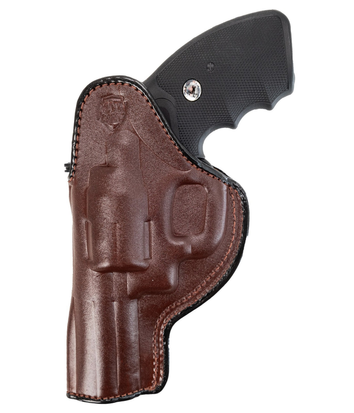 Full Grain Leather IWB Holster for Taurus 856 3-Inch Revolver - Concealed Carry