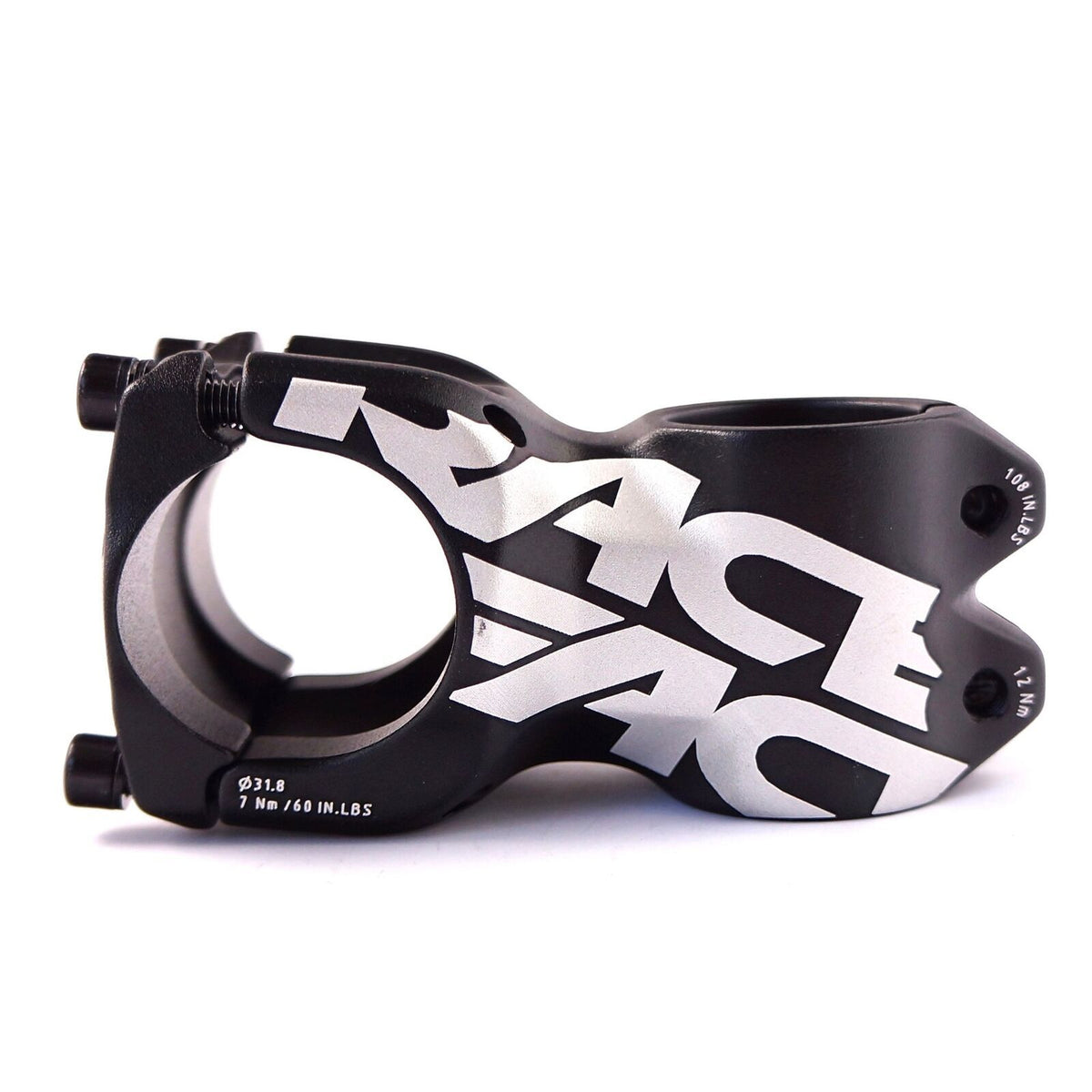 Race Face Chester MTB Mountain Bike Stem 31.8mm x 50mm +/-8° Black