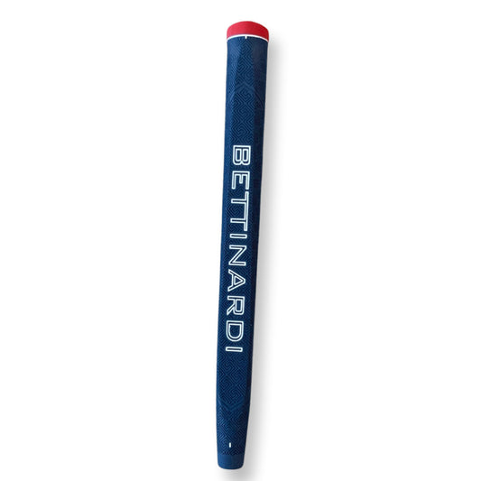Golf Putter Grip Deep Etched Sink Fit Lamkin Navy Red Standard
