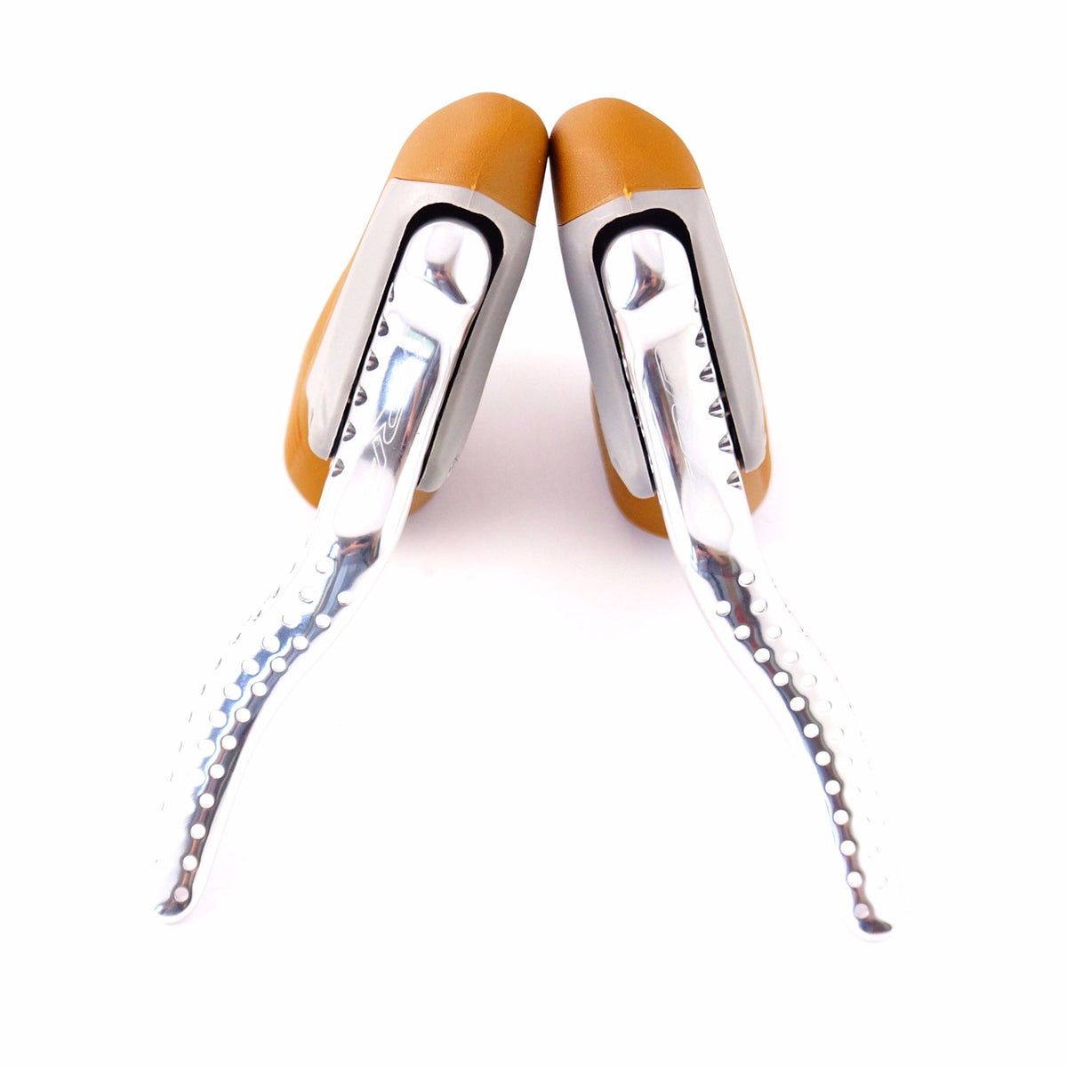 Lightweight Road Bike Brake Levers with Gum Hoods - Aluminum Pair