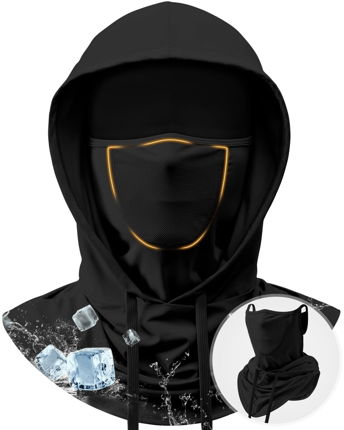 UV Protection Balaclava Face Mask for Outdoor Sports and Sun Safety