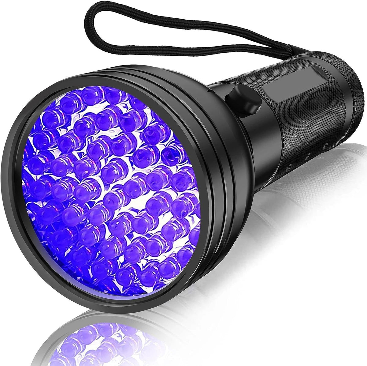 UV Blacklight Flashlight 51 LED Inspection Torch 395nm for Scorpion Detection