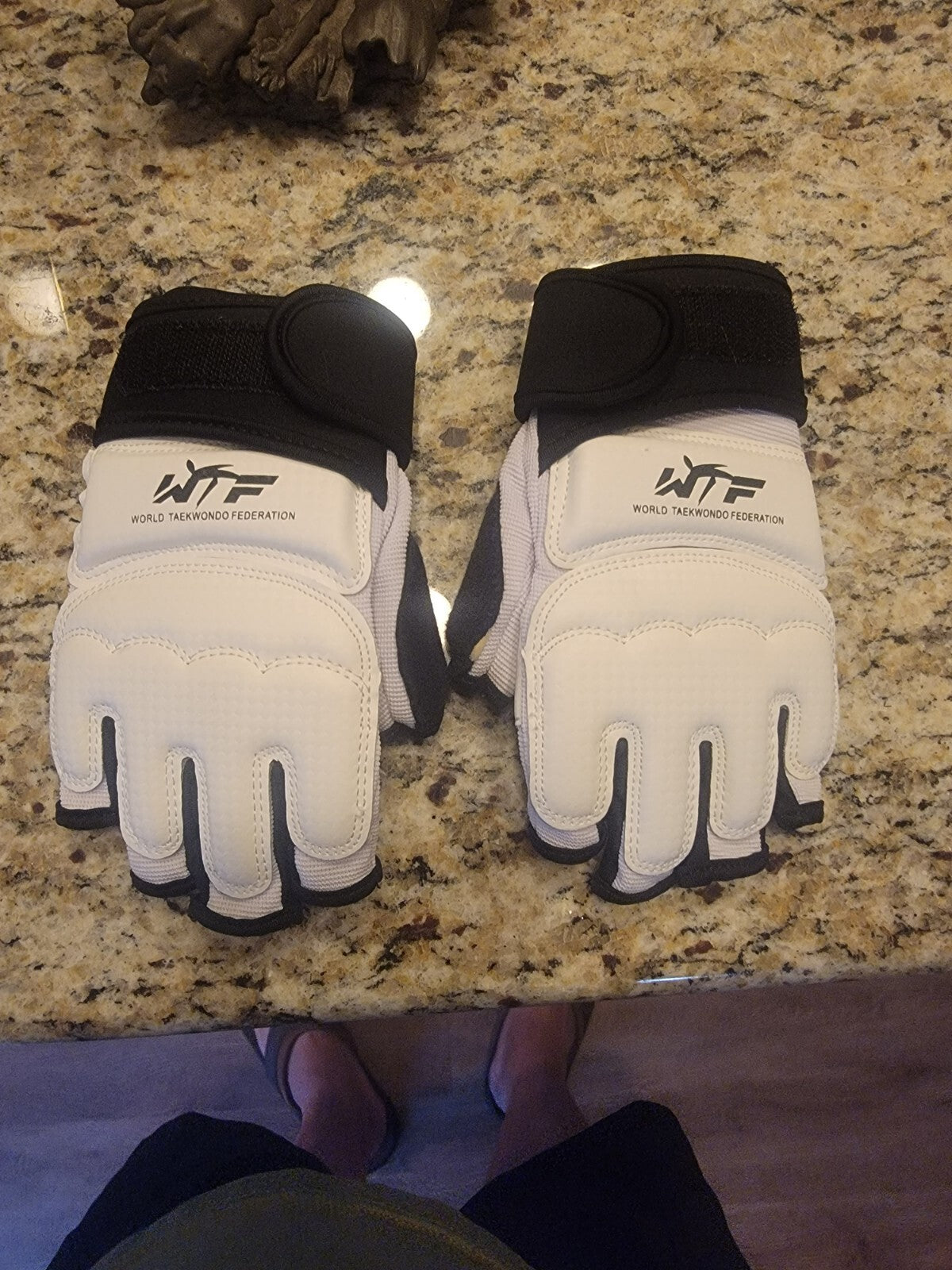 World Taekwondo Federation Sparring Protector Gloves XS - Martial Arts Equipment