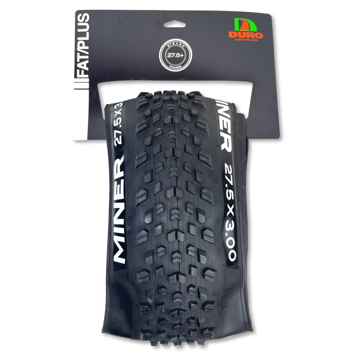 27.5x3.0 Mountain Bike Tire - Duro Miner Trail Tire with Traction & Fast Rolling