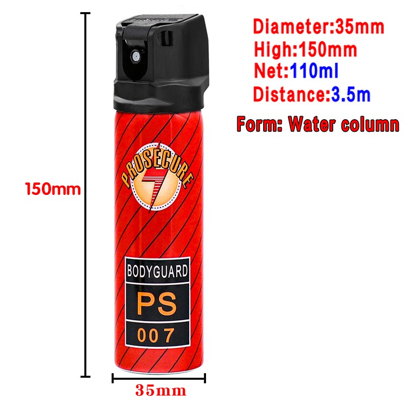 Self Defense Safety Spray Set - Portable Compact Personal Security 4 Pack