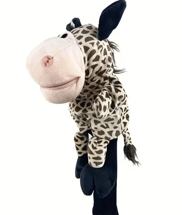Golf Club Head Cover Soft Animal Plush Driver Sleeve - Multiple Models