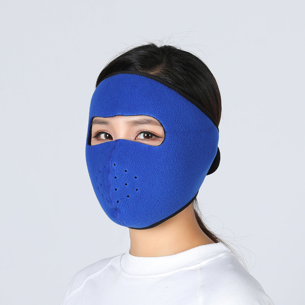 Winter Full Face Mask Thermal Fleece Ski Mask Windproof Neck Warmer