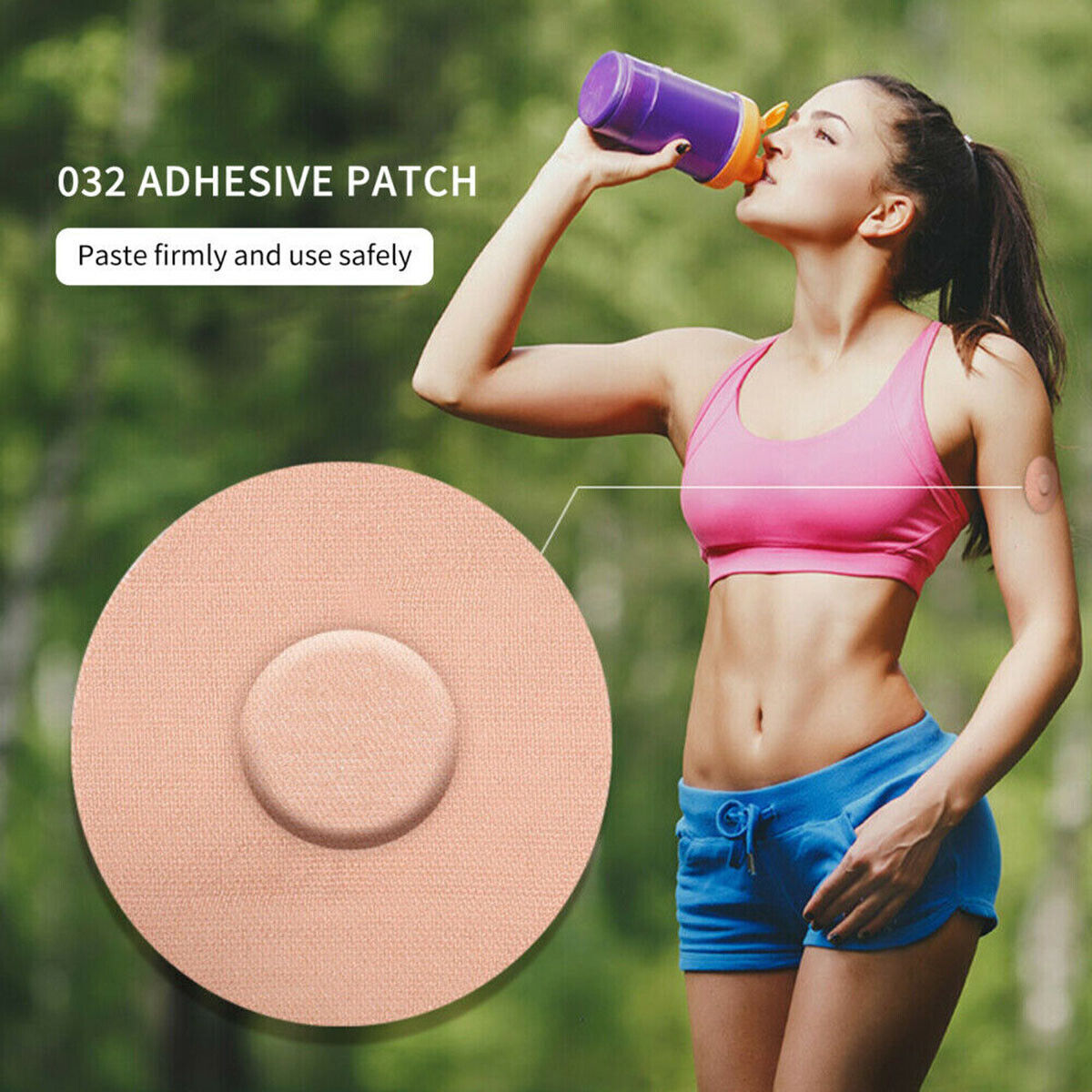 Waterproof Adhesive Sensor Patches for Freestyle Libre Glucose Monitors