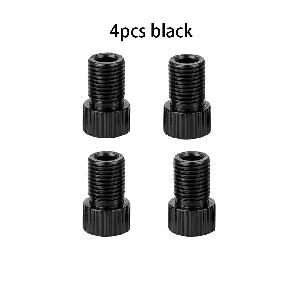 10 Color Presta to Schrader Valve Stem Adapter for Bicycle Tires