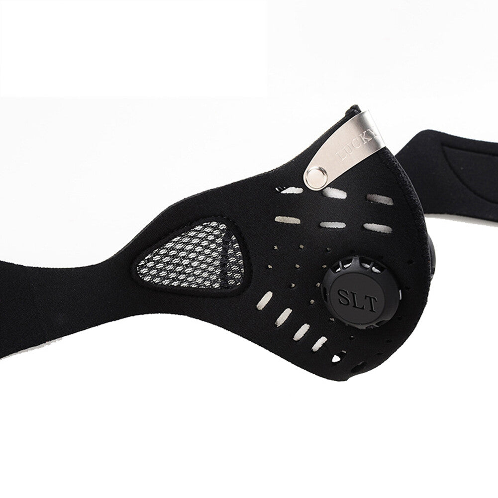 Outdoor Anti-Smoke Face Mask with Filter, Unisex Respirator Mask