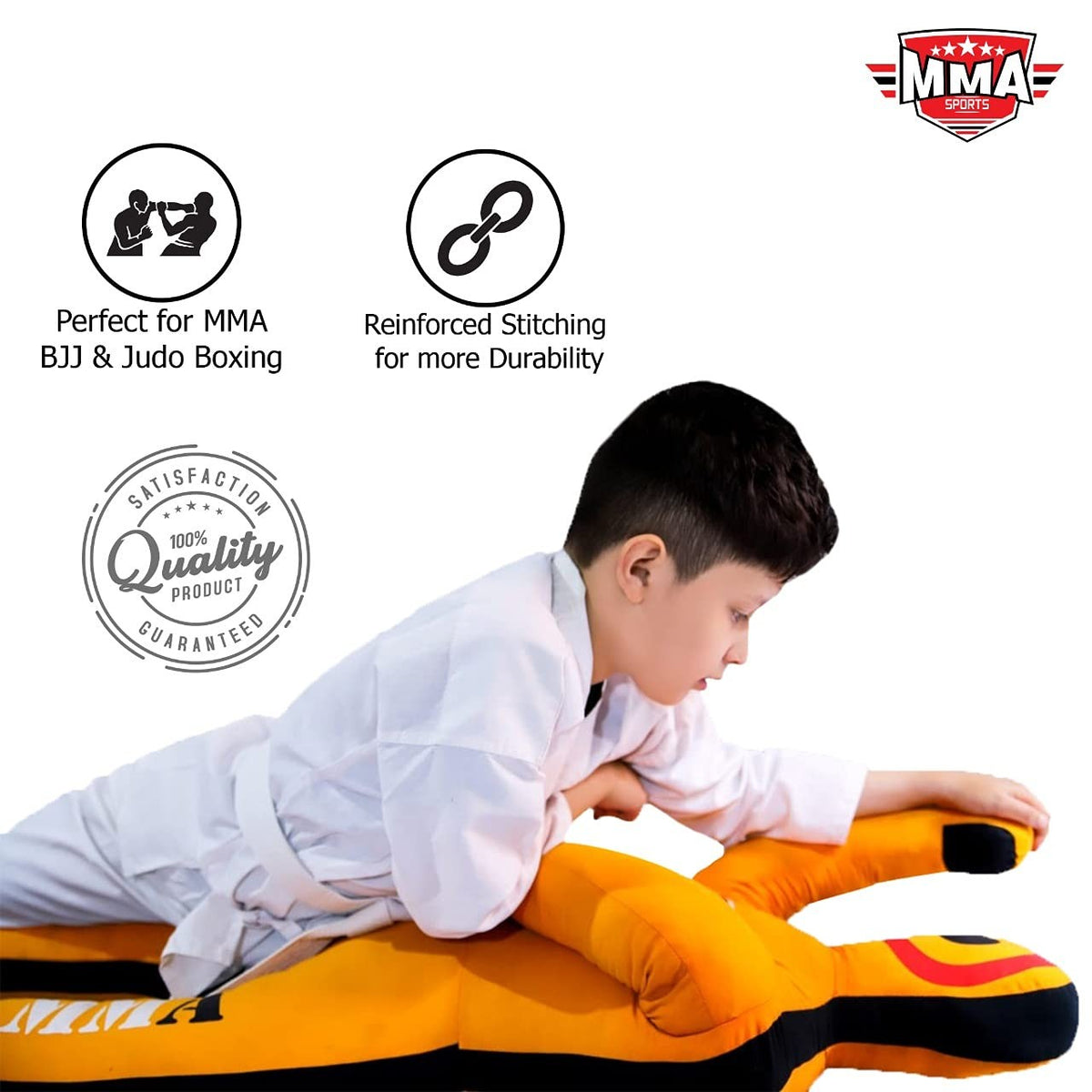 Kids Grappling Dummy 4FT Standing Wrestling Training Dummy for Martial Arts
