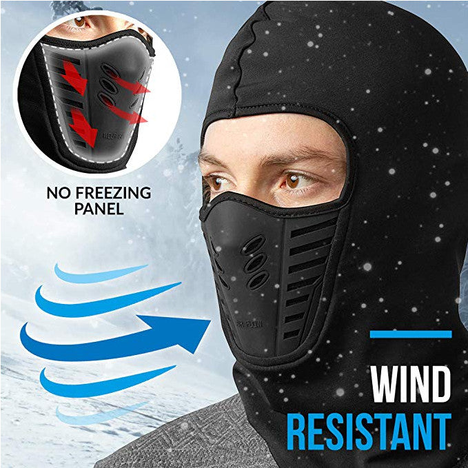Winter Balaclava Ski Mask - Windproof Fleece Full Face Cover for Cold Weather