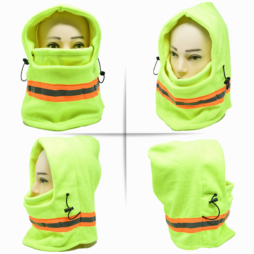 Full Face Winter Ski Mask Balaclava Beanie Fleece Trapper Outdoor Hat