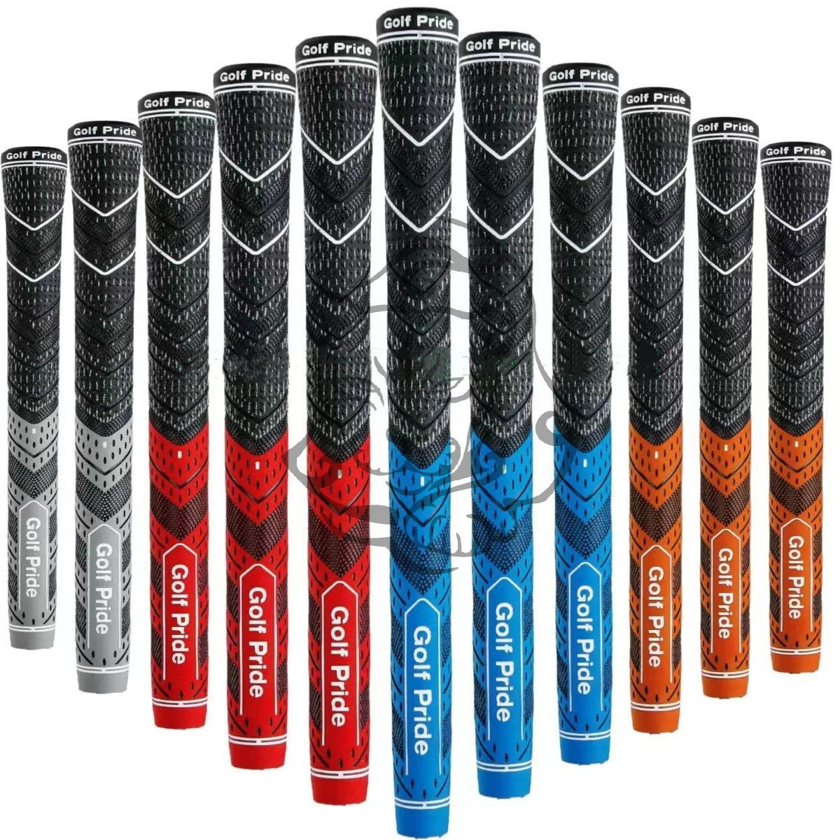 13-Pack Golf Club Grips MCC Plus4 Standard Size Carbon Yarn Non-Slip Durable