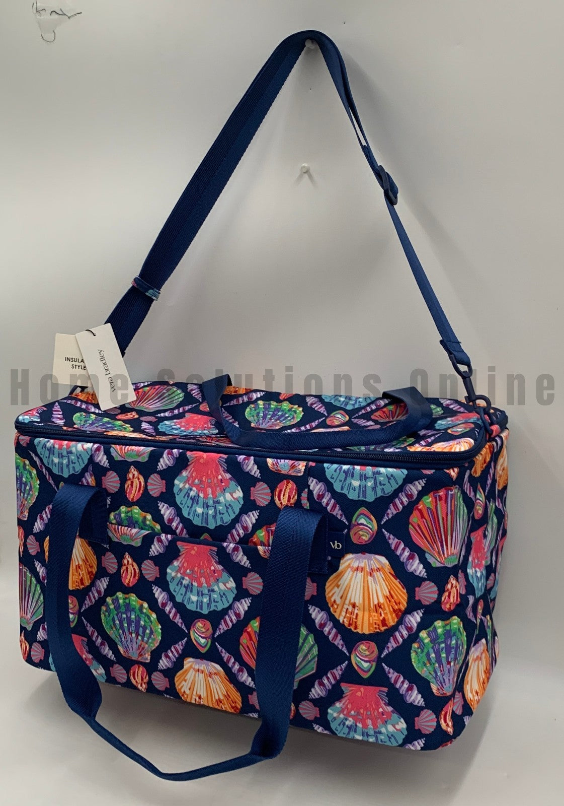 Vera Bradley Rainbow Seashell Insulated Family Cooler Bag - 29L