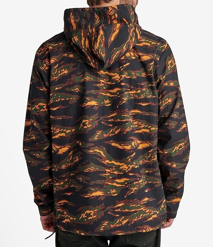 Men's Hooded Ripstop Shell Jacket - Camouflage, Size XL